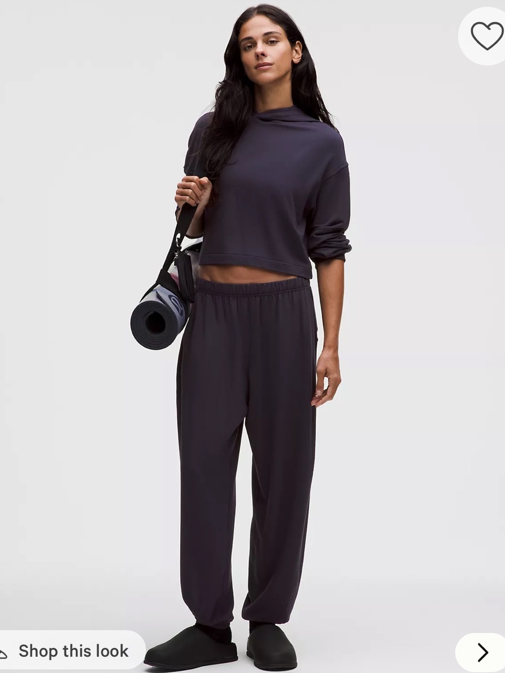lululemon athletica BeCalm Oversized Mid-Rise Pant  Nightmoth xxs/ NWT